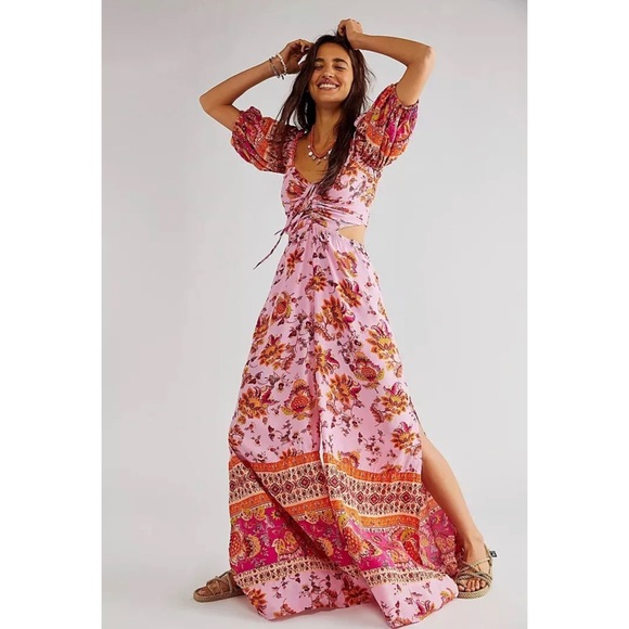 Free People Bali Citrus Skies One-Piece
